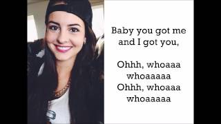 Video thumbnail of "I got you - Cimorelli (lyrics)"