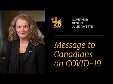 Message to Canadians on COVID-19