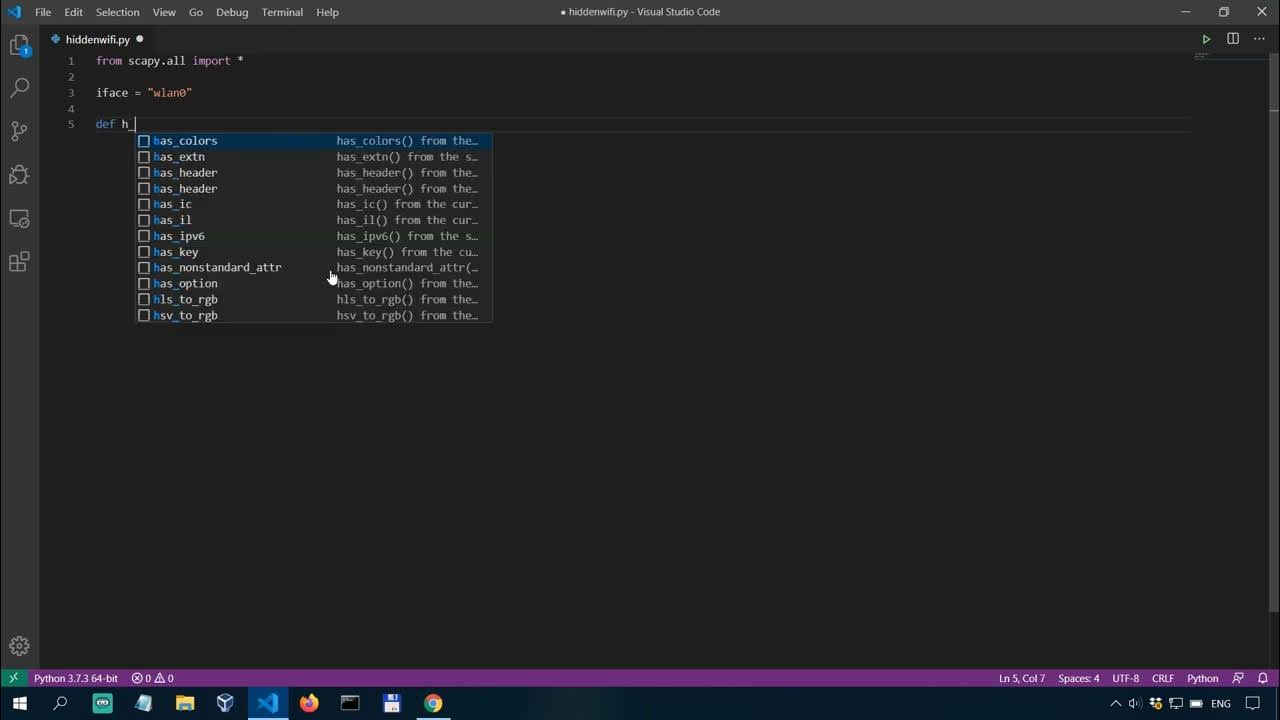 Python for Pentesters II - 10 - Finding Hidden Wireless Networks with ...