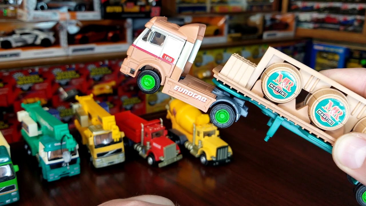 Showcase: Kentoys and Boley Wheelers model trucks - YouTube