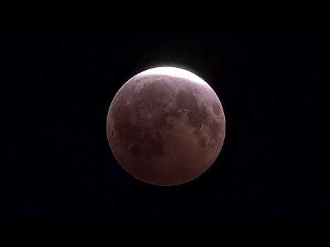 Time-lapse of the Partial Lunar Eclipse - August 27, 2026