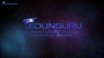 Edunguru IIT-JEE SOLUTION VIDEO (CHEMISTRY) Demo Video
