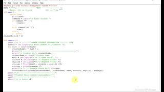 Python program Student Management System