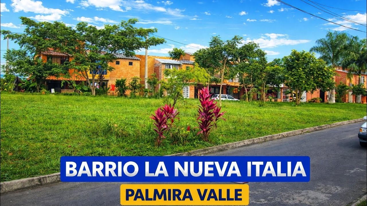 Recorriendo el barrio la Italia Palmira valle 