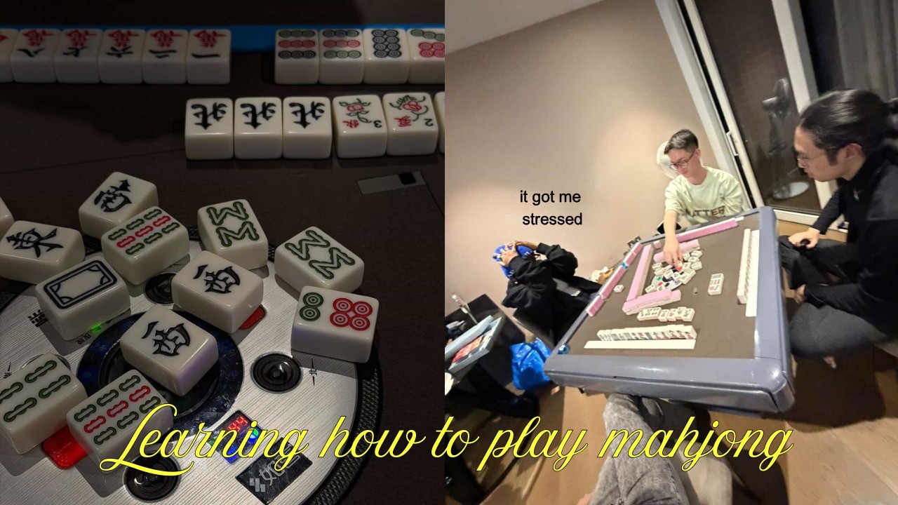 Learning how to play Mahjong - YouTube