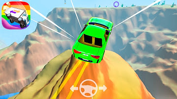 Crash Delivery! Destruction & smashing flying car! Android/iOS Gameplay Stage #14 REALISTIC CRASHES