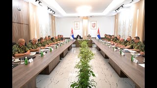 Sastanak Povodom Priprema Za Vojnu Paradu Snaga Jedinstva