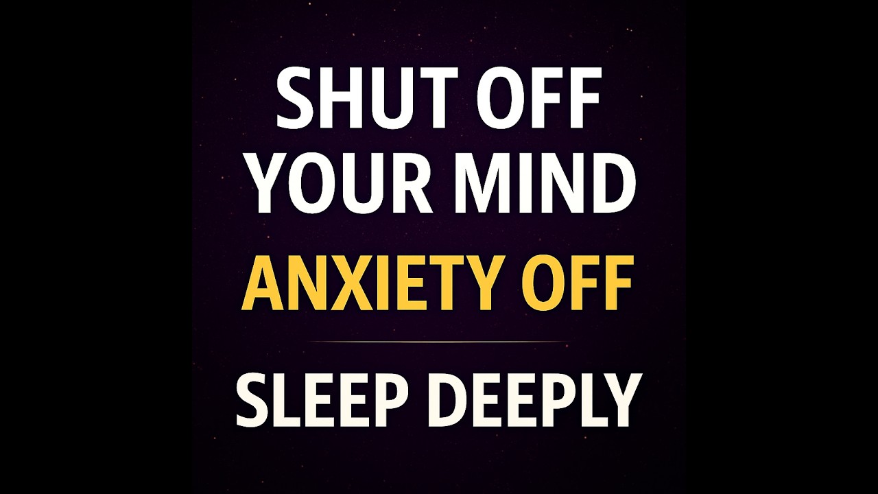 Deep Sleep Meditation | Surrender to the Infinite Space Within You (50 min)