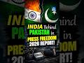 157th Ranking: India's Press Freedom Warning Sign #india #democracy #journalism NEXT IAS