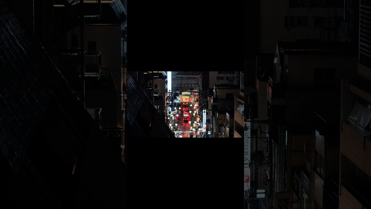 Japan through the lens of the Insta360 Luna Ultra #shorts #photography #streetphotography