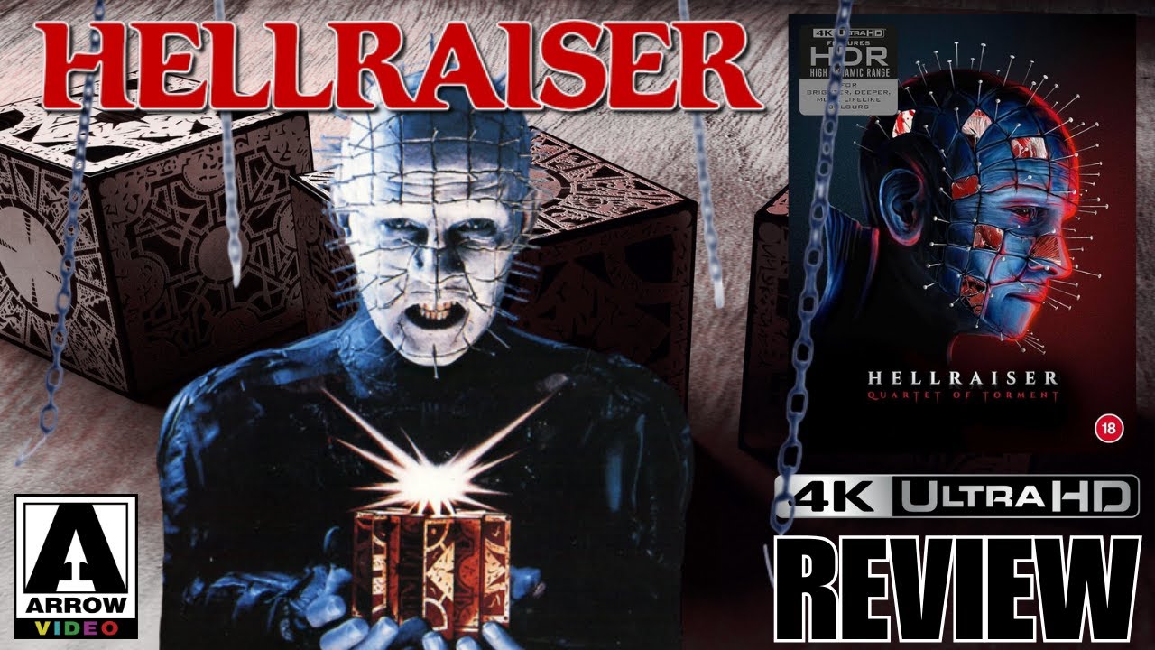 Hellraiser Quartet of Torment | 4K Boxset Review | Arrow Video