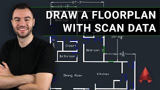 Как создать 2D-чертеж плана этажа на основе лазерного сканирования в AutoCAD (ПОЛНЫЙ УЧЕБНЫЙ РУКОВОДСТВО)