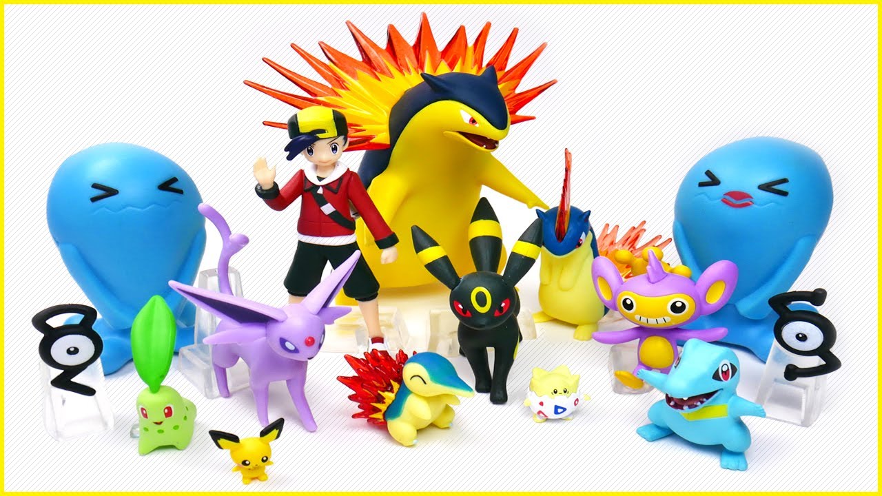 Pokemon Scale World Kanto Region 3 Set of 18 Figures