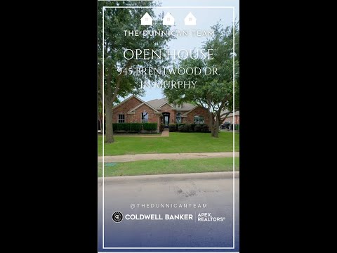 945 Brentwood Dr, Murphy, TX home video tour