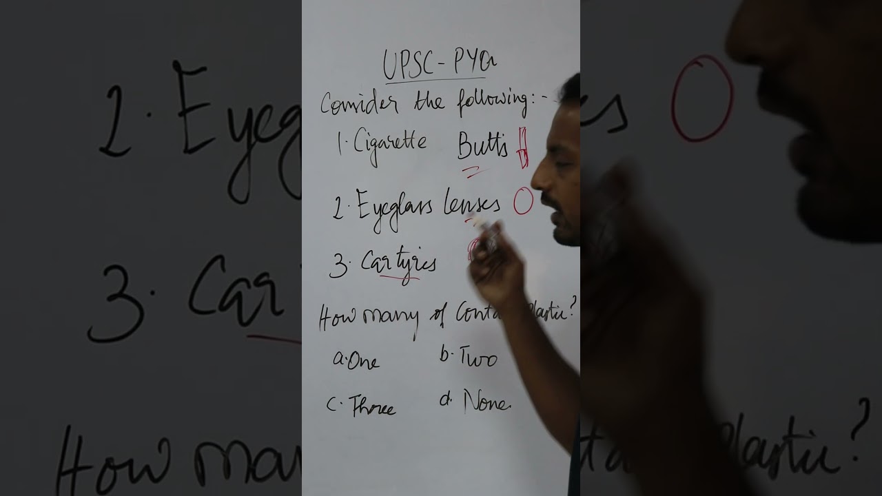 SCIENCE & ENVIRONMENT PYQ 