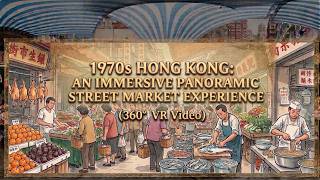 【360° VR】Step Back in Time: An Immersive Journey Through a 1970s Hong Kong Market
