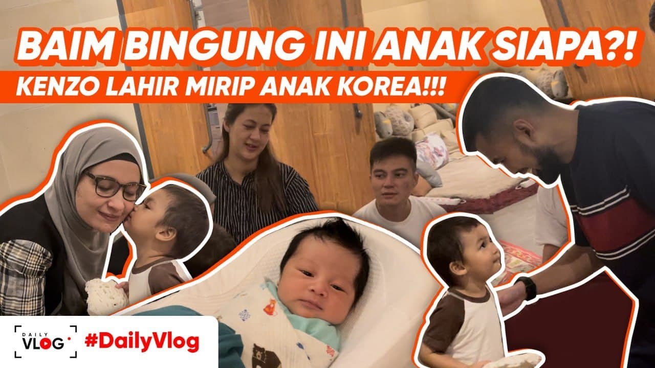 SHIREEN JENGUK BABY KENZO! KIANO MALAH TAKUT SAMA WISNU ! | #dailyvlog
