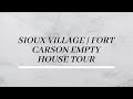 FORT CARSON HOUSING | SIOUX VILLAGE EMPTY HOUSE TOUR