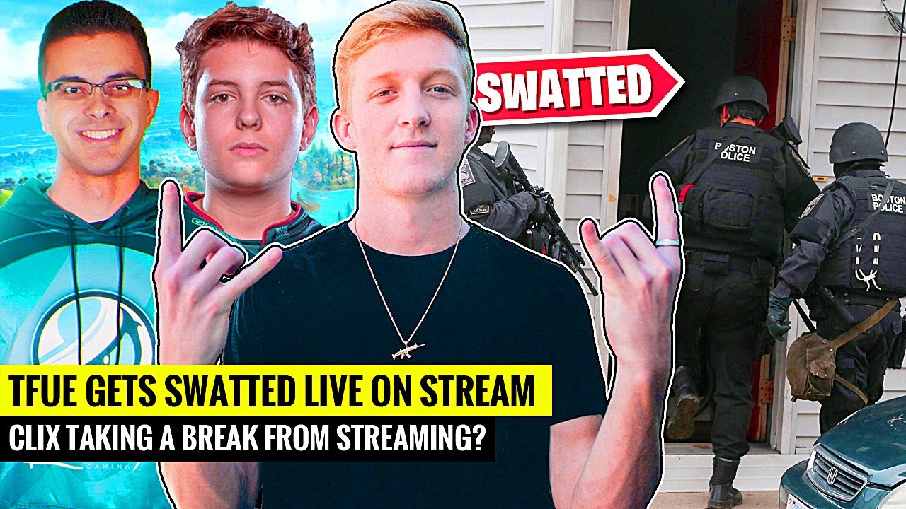Tfue gets SWATTED LIVE on Stream | Clix Taking a Break? Nick Eh 30 on the Future of Fortnite
