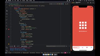 Flutter UI | Bottom Navy Bar Package Example Profile