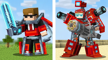 I Added a Power Suit to Minecraft