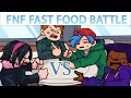 Fast Food Battle - Pico vs Darnell vs Nene vs BF x FNF Mobiles Mods Full Gameplay and Cutscene