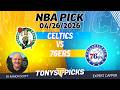 Celtics vs. 76ers NBA Betting Odds &amp; Picks, 4/26/26 | Night Moves Show