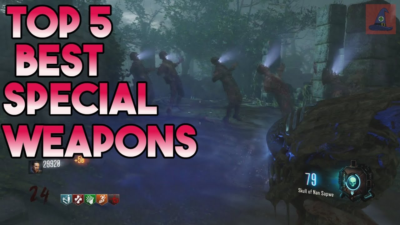 TOP 5 Special Weapons on BO3 Zombies!