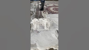 Foam scraping #06 #satisfying #asmr #carpetcleganin #shorts #carpetcleaning #oddlysatisfying