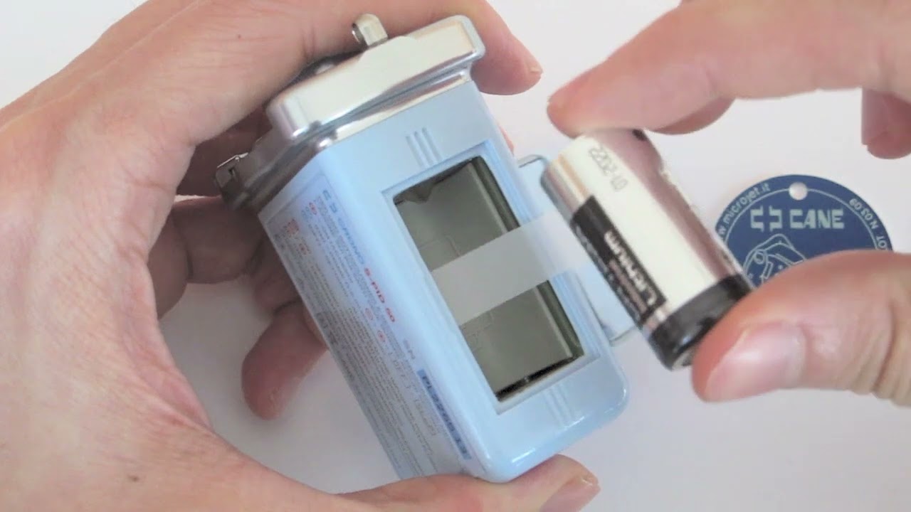 Crono S-PID 50 battery replacement - setting flow rate or time mode