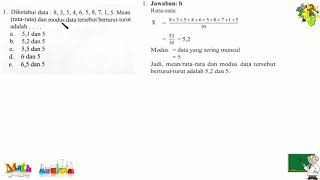 Statistika Kelas 12 - Soal dan Pembahasan