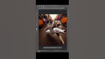 Easy way to make perspective motion blur #shorts #photoshop