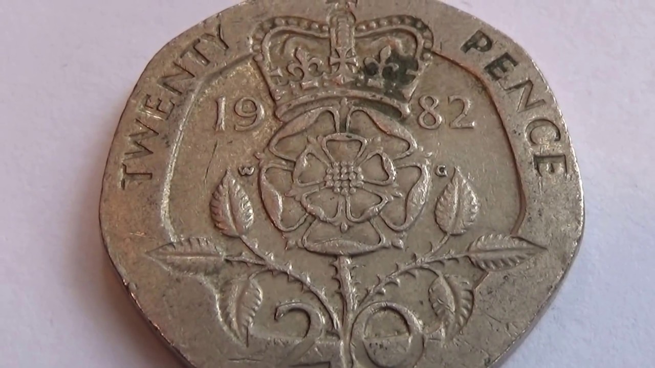 Twenty Pence Queen Elizabeth II Coin YouTube Twenty Pence Queen Elizabeth II Coin YouTube