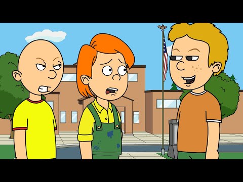 Caillou Defends Leo From A Bully/Ungrounded