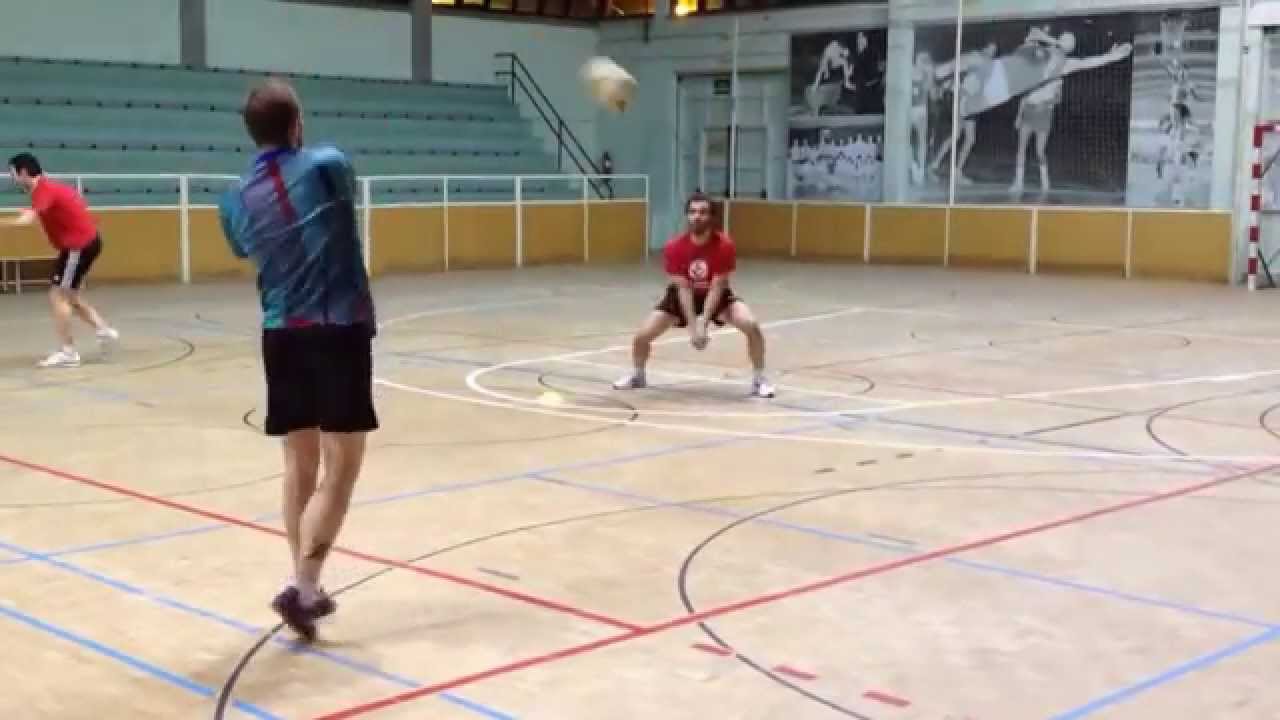 Adviento tortura Óxido Voleibol - Ataque y plancha - YouTube