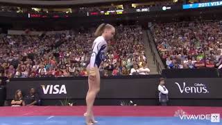 One of the worst injuries in Gymnastics history Rebecca Bross Resimi