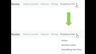 Bootstrap navbar dropdown not working - How to link Bootstrap in HTML - How to include Bootstrap