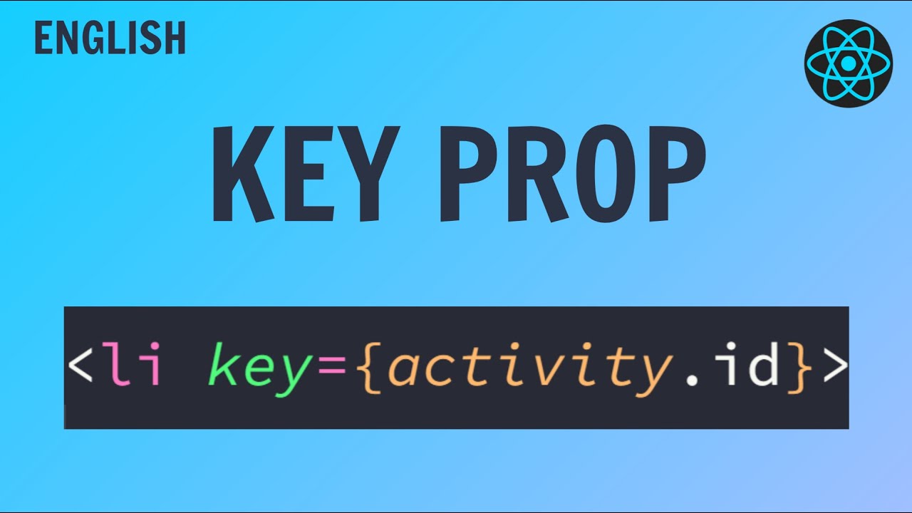 Why do we use the key prop in ReactJS? - YouTube