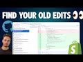 Find Every Code Change You’ve Made to Your Shopify Theme (Github intro for non-devs)
