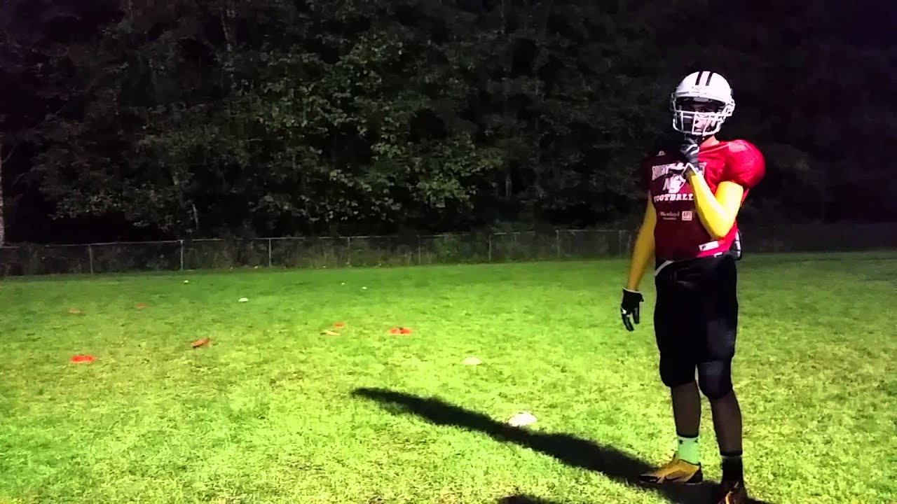 Johnny Football get trucked YouTube