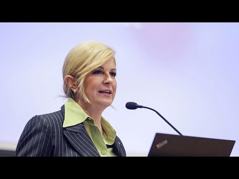 Kolinda Grabar Kitarović na otvorenju Multiplier Sport Eventa u ZŠEM-u