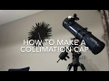 How to Make a Collimation Cap from Paper for Telescopes