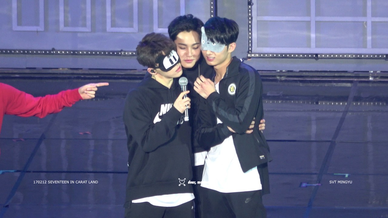 170212 SVT IN CARAT LAND mingyu focus.