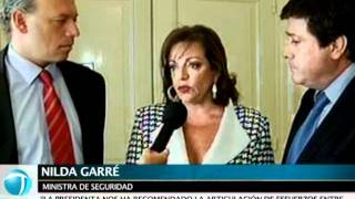 Garré y Mariotto analizaron el despliegue de fuerzas de seguridad federales