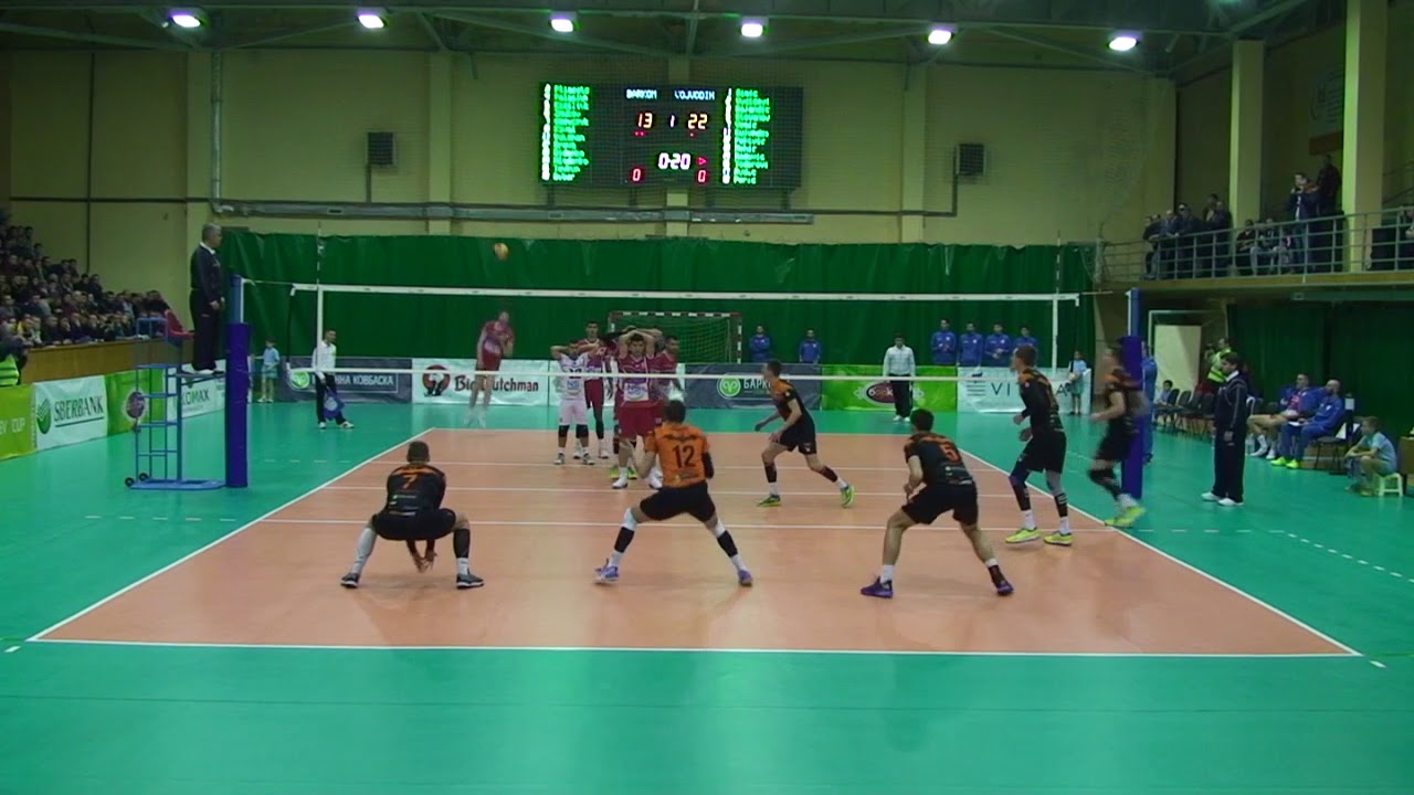 Libero G Brova#12 CEV CUP17/18.Barkom Kazani - Vojvodina Novi Sad.Actions!