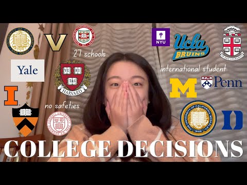 COLLEGE DECISION REACTIONS 2024 | Japanese INTERNATIONAL STUDENT (Ivies, UCs, T20 with NO SAFETIES)
