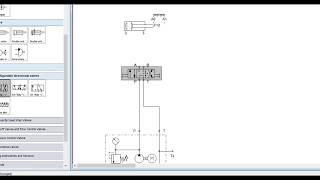 محاكاة الدوائر الهيدروليكية باستخدام Festo fluidSIM - الجزء الاول - (شرح مكونات البرنامج) screenshot 2