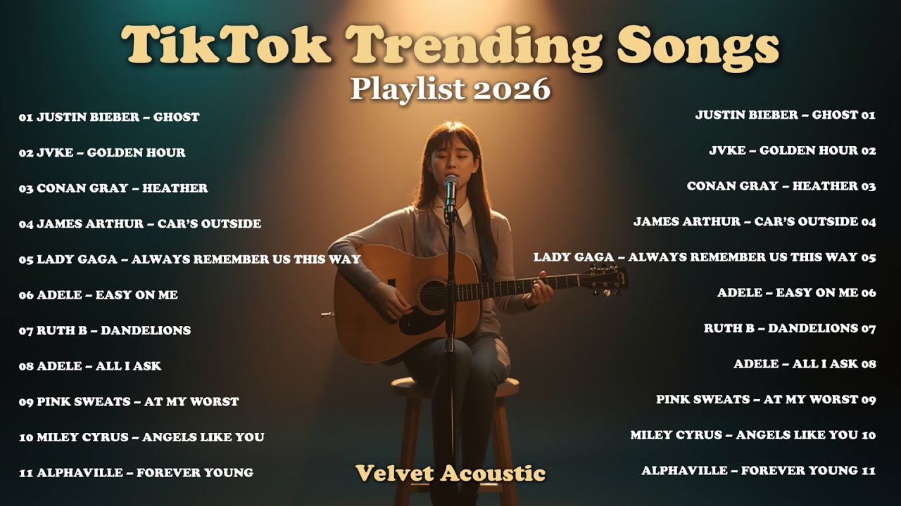 Viral English Love Songs 2026 💕🎧 | Chill Acoustic Playlist ~ Ghost