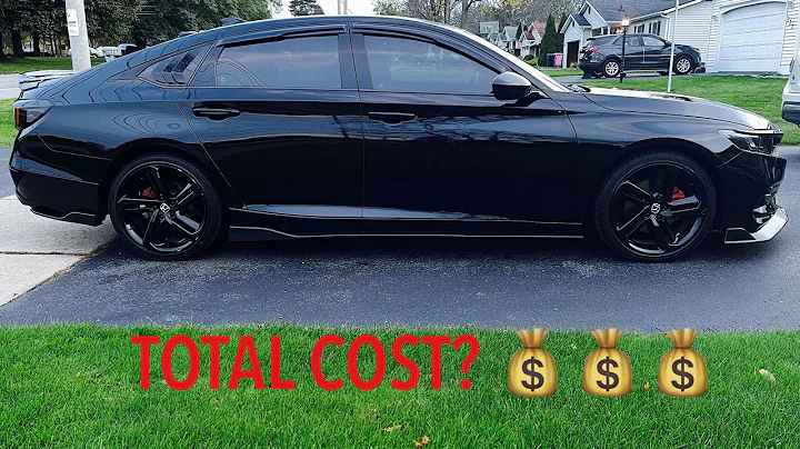 My Accord's TOTAL BUILD COST!
