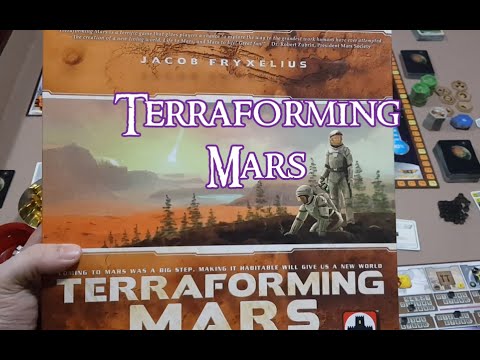 სამაგიდო თამაში - Terraforming Mars / მარსის ტერაფორმირება - მიმოხილვა